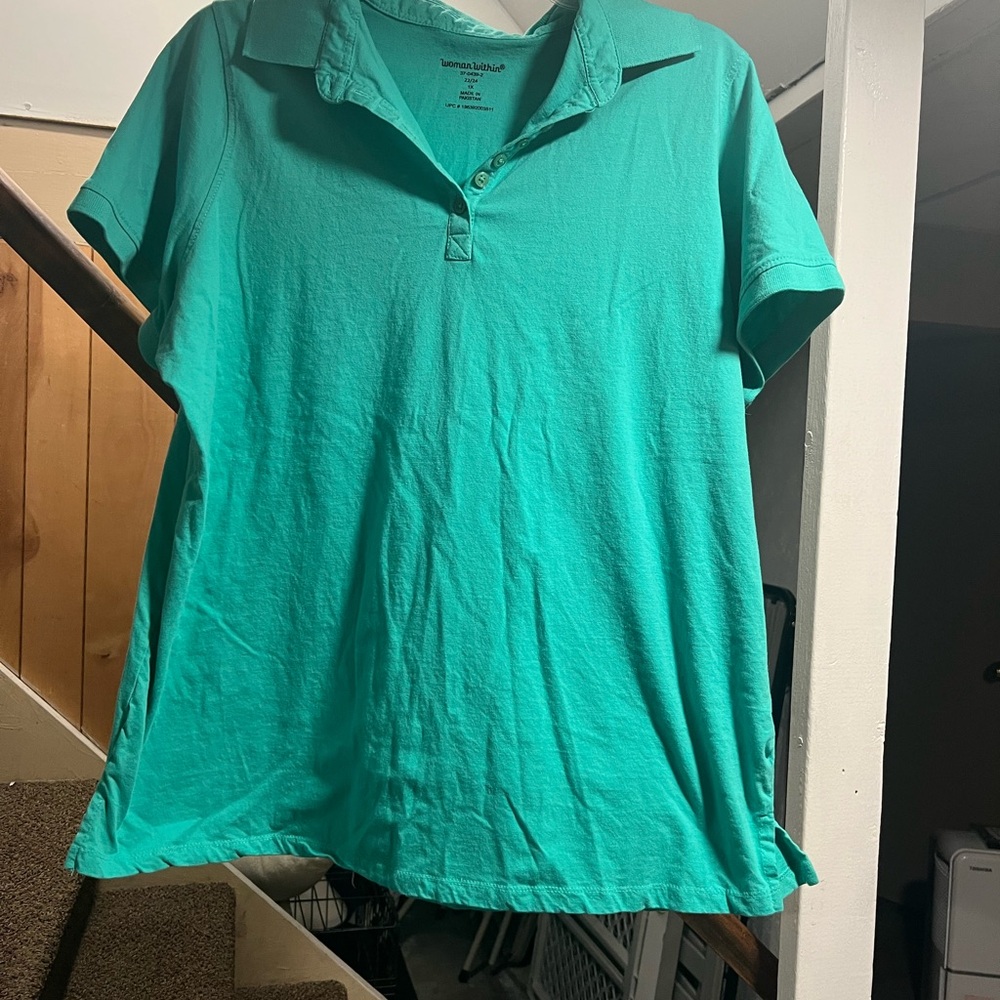 Turquoise Polo Shirt